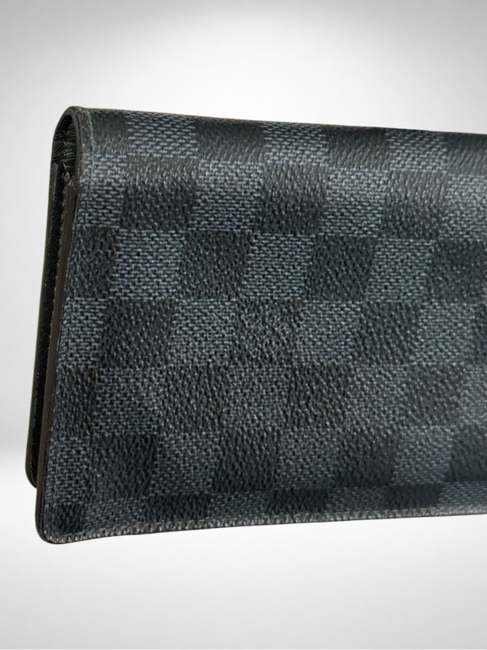 Louis Vuitton Authentic Portefeuille Brazza Long Wallet Damier Graphite Canvas - Picture 6 of 15